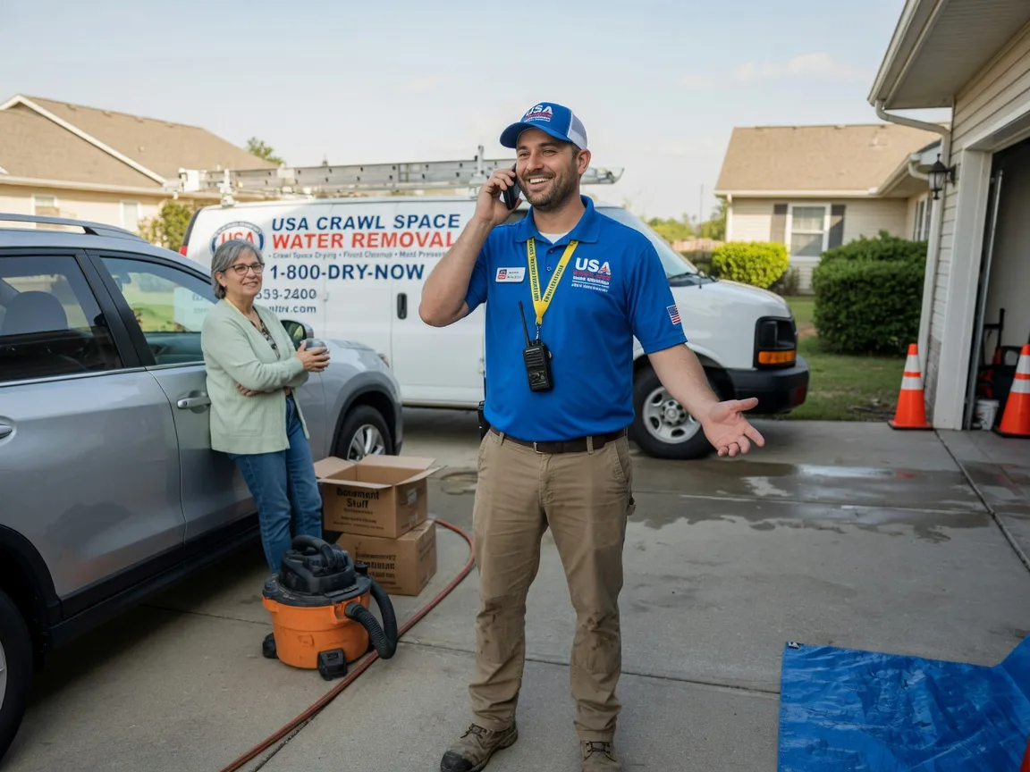 Crawl Space Water Removal Easton, TX FAQs